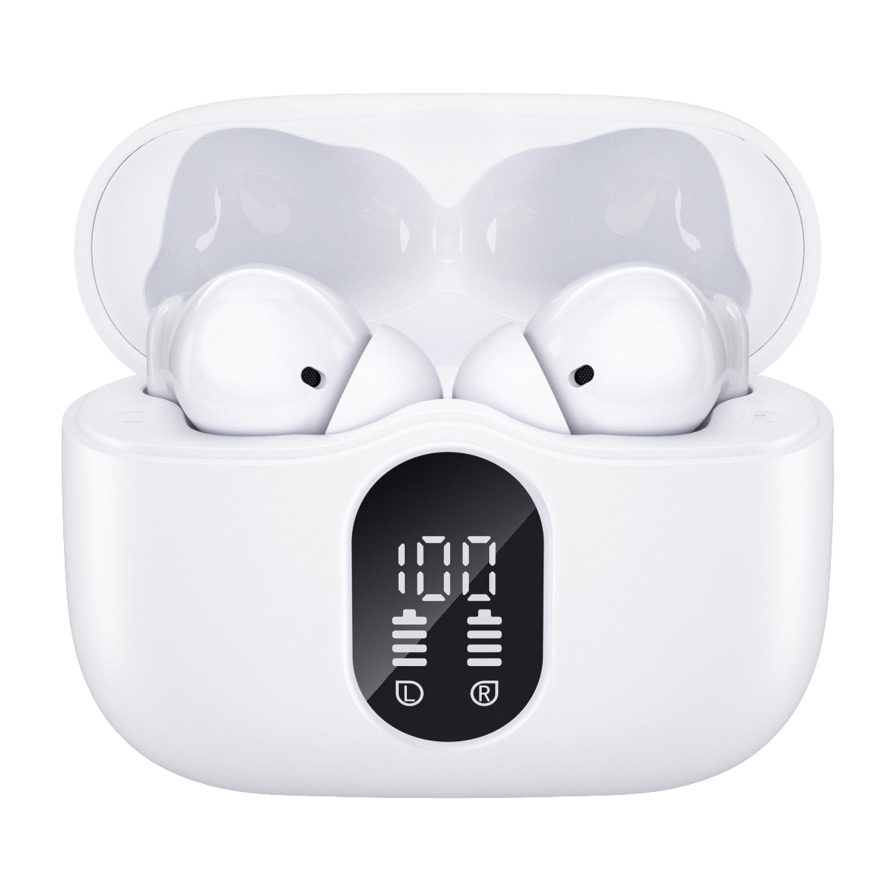 BLUETOOTH TWS SLUŠALKE XP5809, bele - slika 3