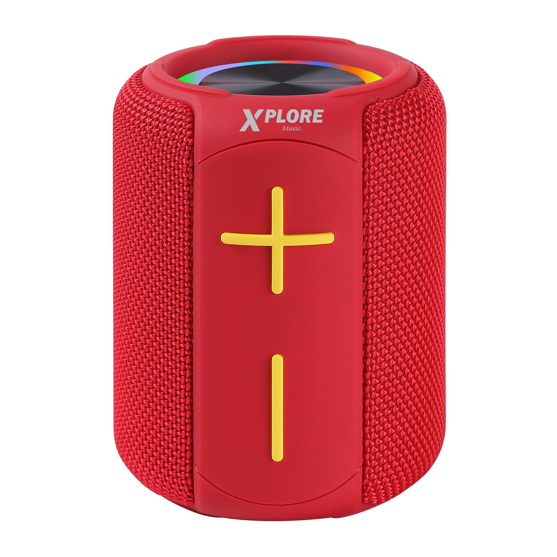 BLUETOOTH PRENOSNI ZVOČNIK XP8371, rdeč